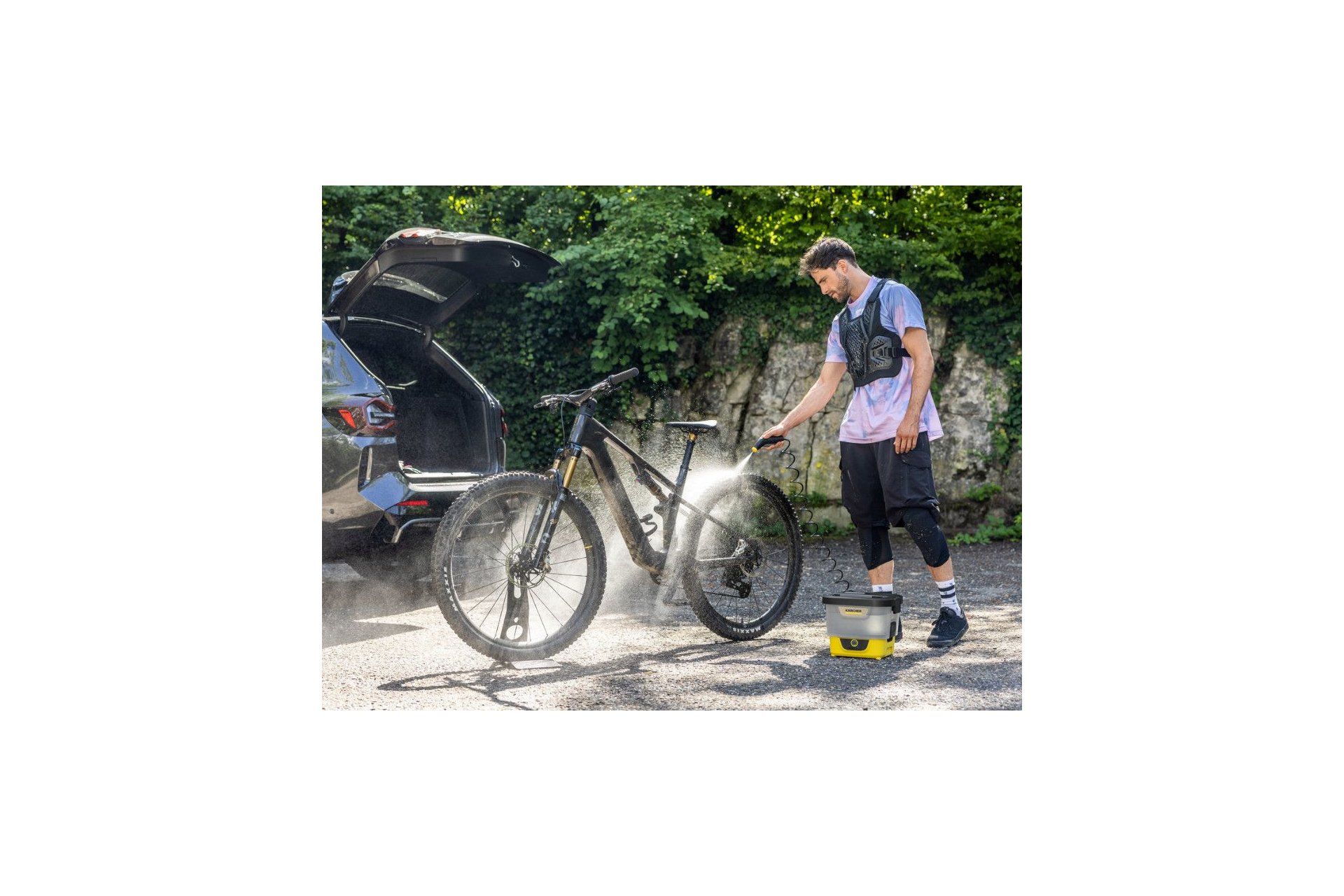 K&auml;rcher OC 4 + Bike Kit, Akku Niederdruckreiniger