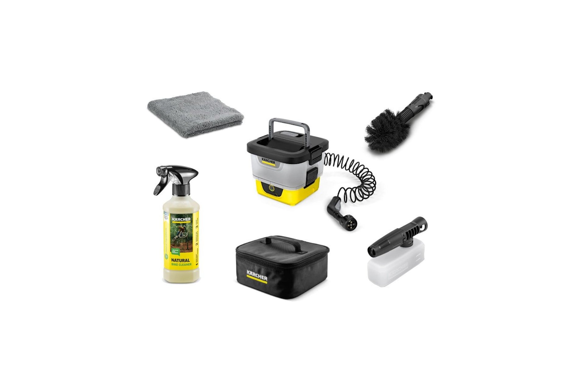 K&auml;rcher OC 4 + Bike Kit, Akku Niederdruckreiniger