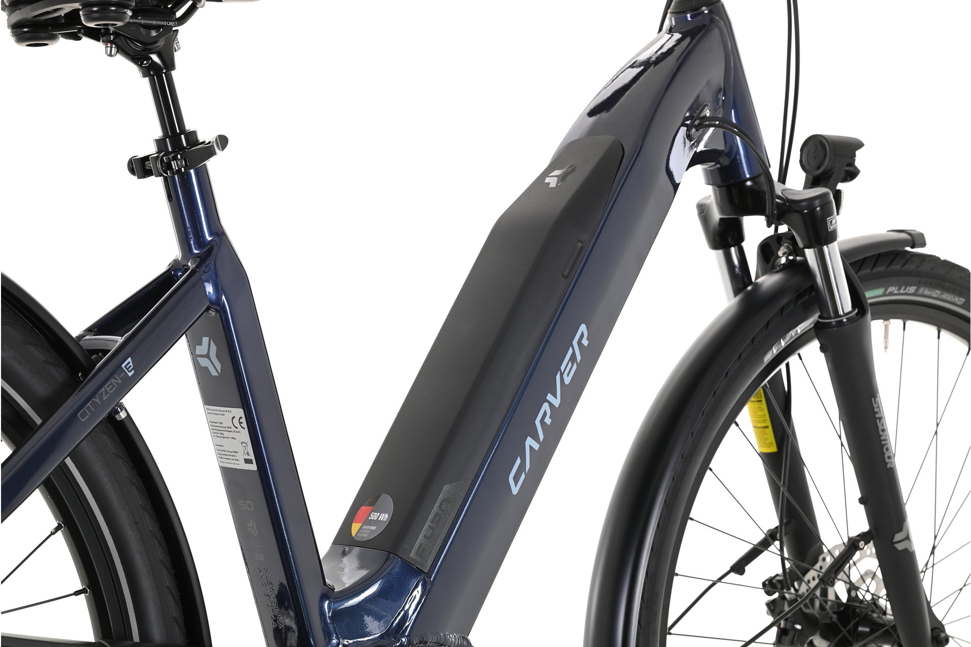 Carver Cityzen E.420 FL - B-Ware - 500 Wh - 28 Zoll - Tiefeinsteiger