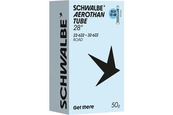 Fahrradschläuche - Schwalbe SCV15 AE Aerothan Schlauch 28 Zoll - 40 mm