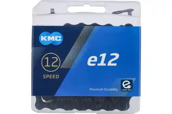Ketten - KMC Kette e12 BlackTech 12-fach, 130 Glieder