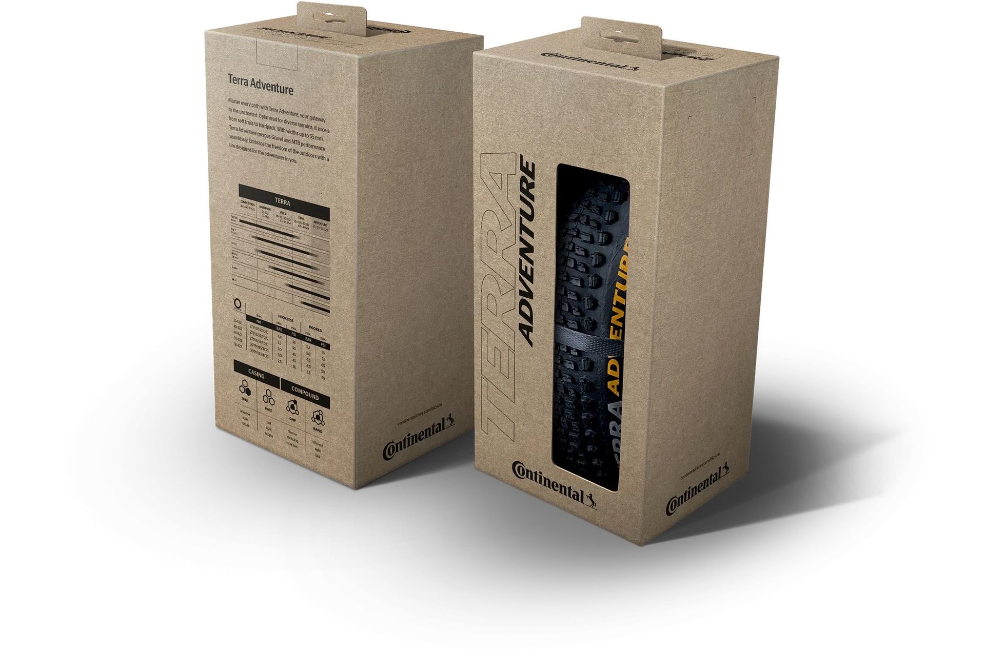 Continental Terra Adventure 29x2.20 Grip-Compound Trail Casing TLR