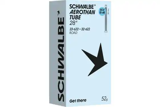 pannensicher - Fahrradschläuche - Schwalbe SCV15 AE Aerothan Schlauch 28 Zoll - 80 mm