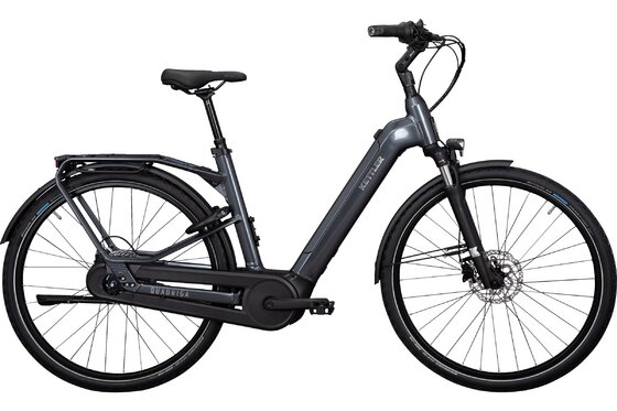 Damen - Fahrräder - Kettler Quadriga P5 HD Benelux Belt RT - 625 Wh - 28 Zoll - Tiefeinsteiger