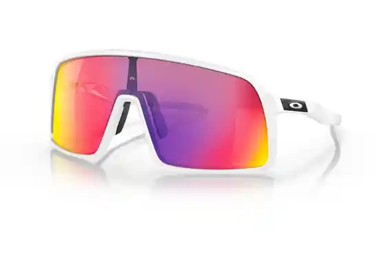 Sportbrille - Oakley Sutro Matte White/Prizm Road