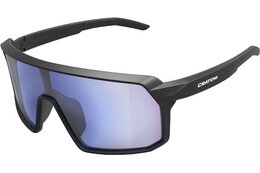 Cratoni Skyvision Photochromic black matt/clear - blue mirror