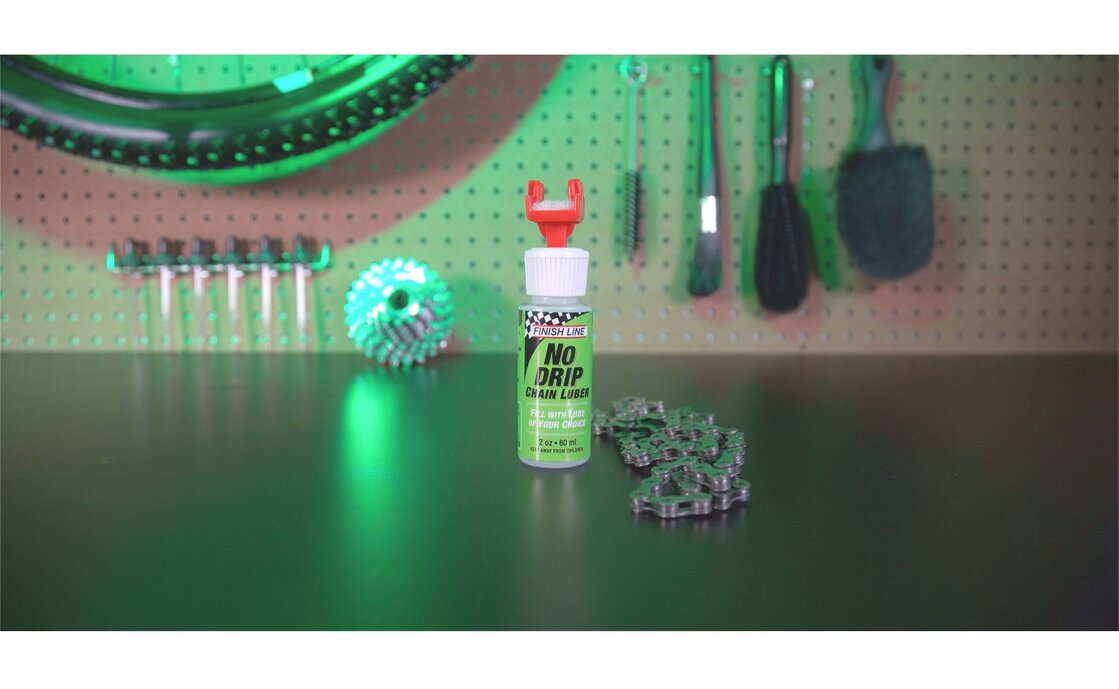 Finish Line NoDrip Chain Luber Combo 120ml WetLube