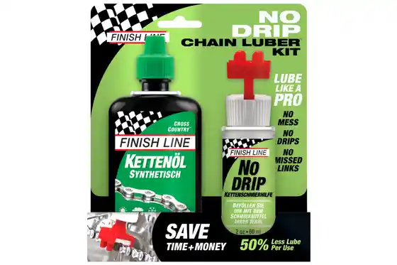 Schmiermittel - Finish Line NoDrip Chain Luber Combo WetLube - 120ml