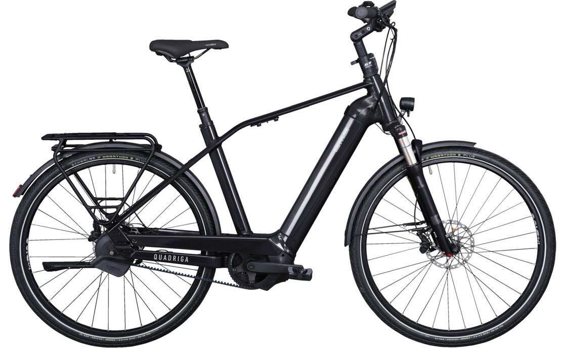 Kettler Quadriga Pro Belt Automatic - 750 Wh - 28 Zoll - Diamant