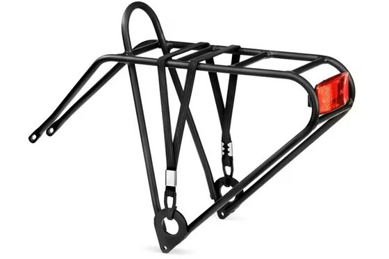 mit Spanngurt - Fahrrad-Gepäckträger - WOOM Pickup Gepäckträger für Woom 4