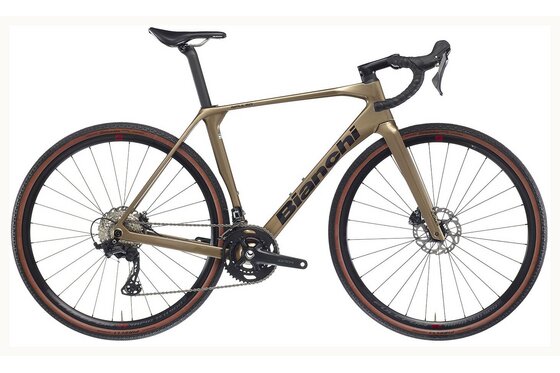 Gravel-Bikes - Bianchi Impulso Comp - GRX 610/820 - 28 Zoll - Diamant - 2025