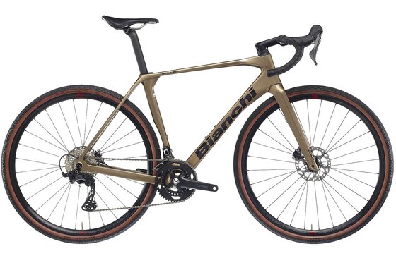 Bianchi - Gravel-Bikes - Bianchi Impulso Comp - GRX 610/820 - 28 Zoll - Diamant - 2025