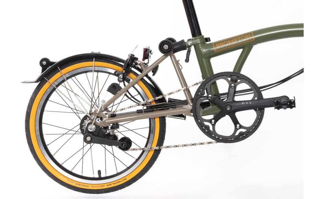 Brompton Bear Grylls C Line Explore - 16 Zoll - Faltrahmen