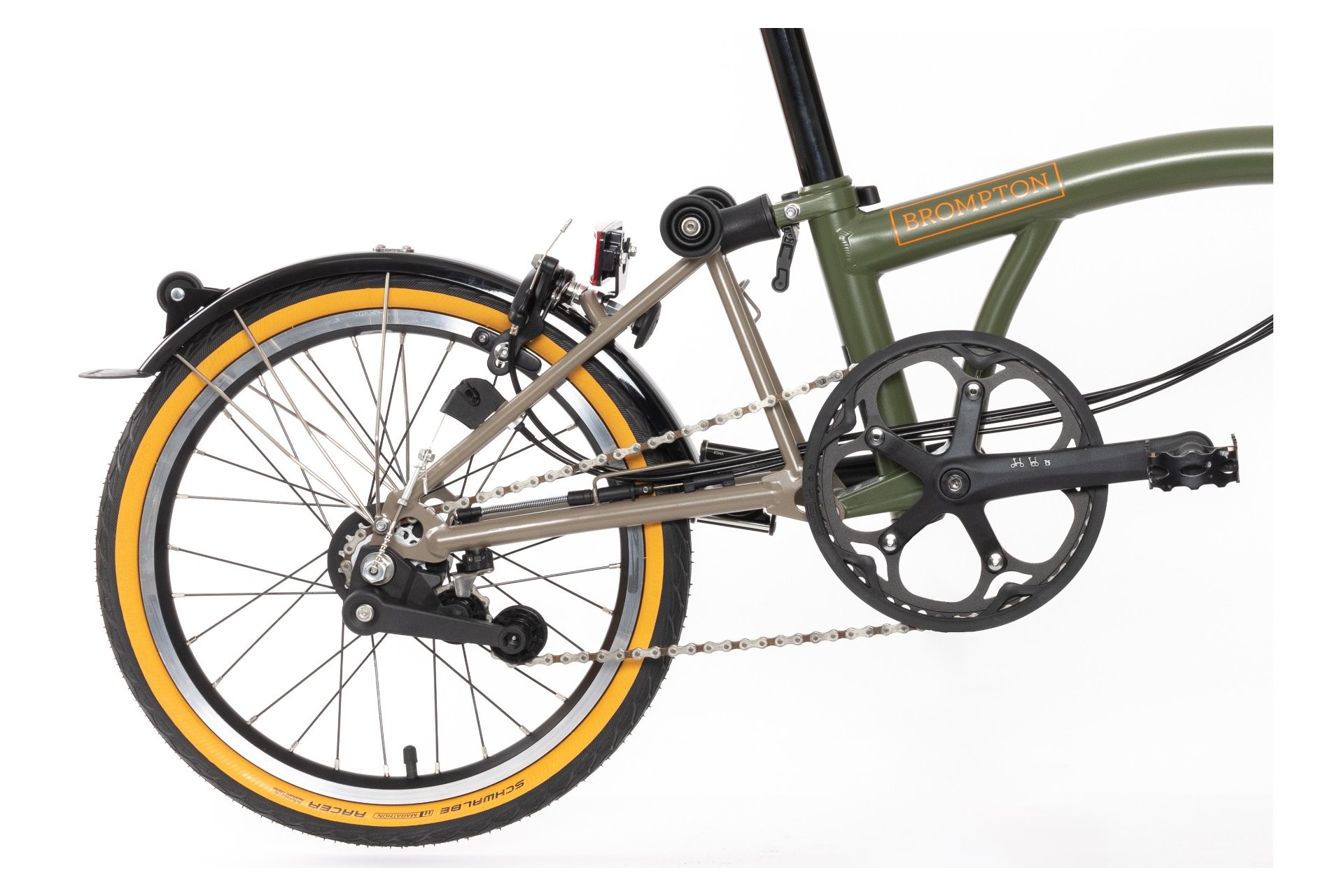 Brompton Bear Grylls C Line Explore - 16 Zoll - Faltrahmen