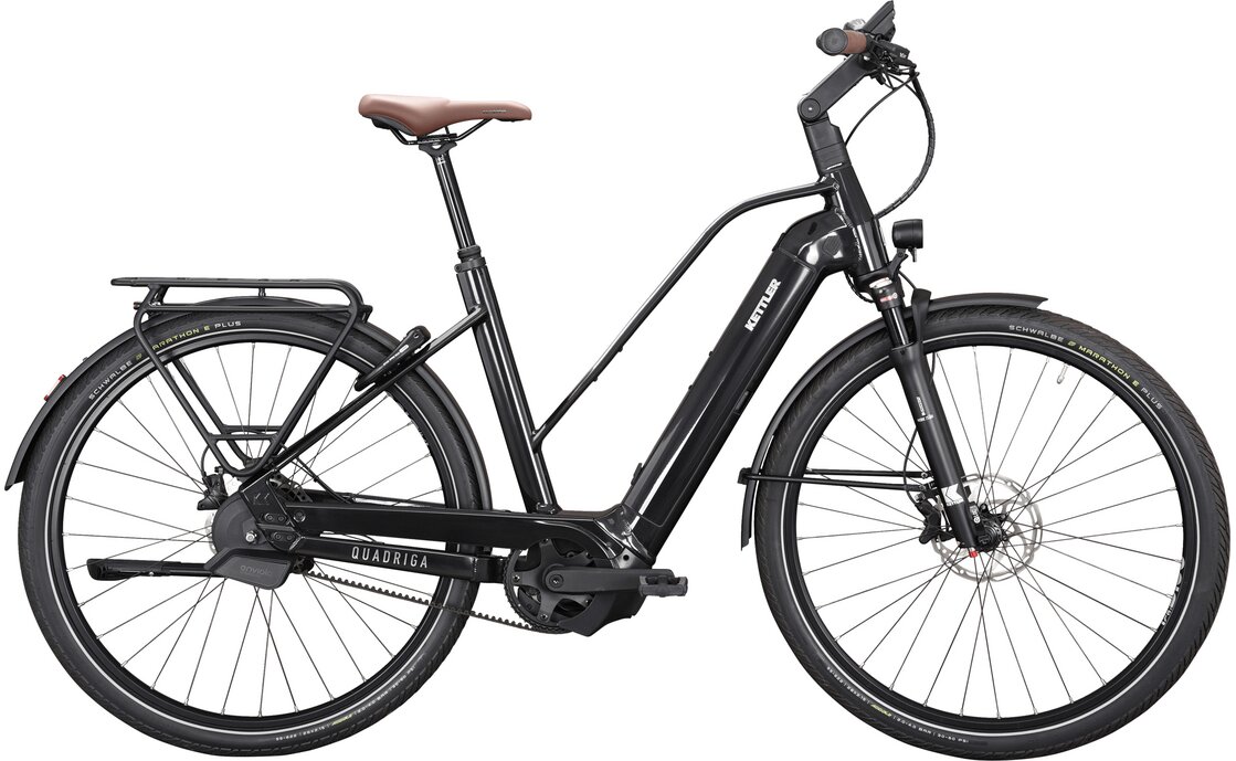 Kettler Quadriga Pro Belt Automatic - 750 Wh - 28 Zoll - Trapez