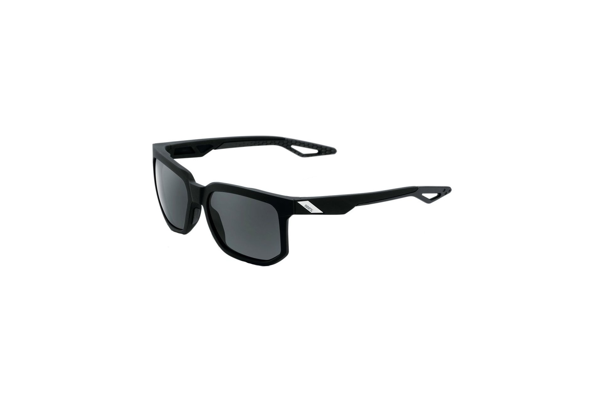 100 Percent Centric soft tact black / Peakpolar Grey Lens
