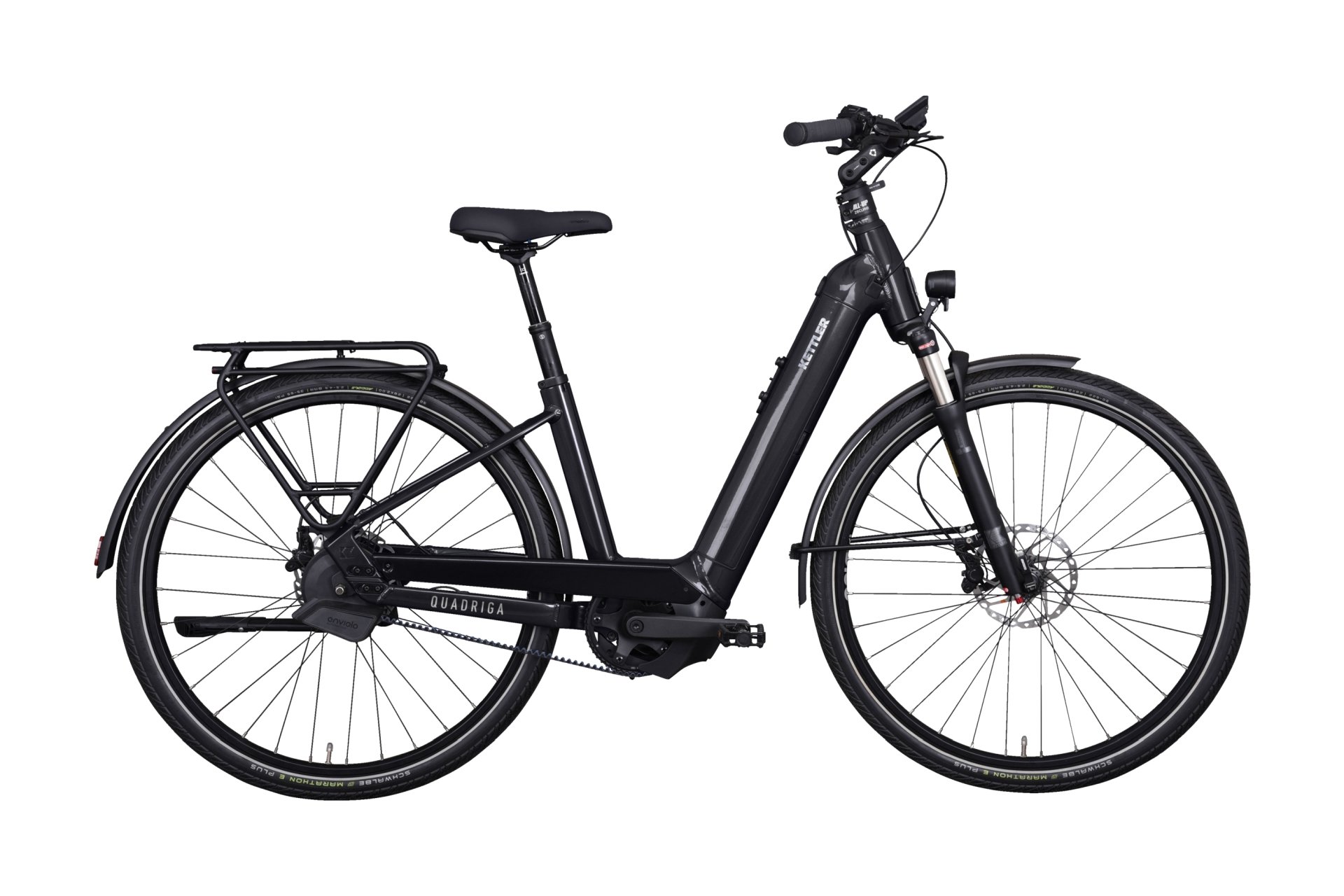 Kettler Quadriga Pro Belt Automatic - 750 Wh - 28 Zoll - Tiefeinsteiger