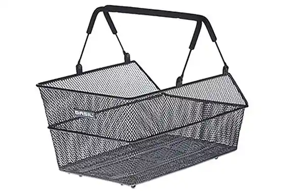 Fahrradtaschen & Körbe - Basil Hinterradkorb Cento S Multi Stahl, engmaschig