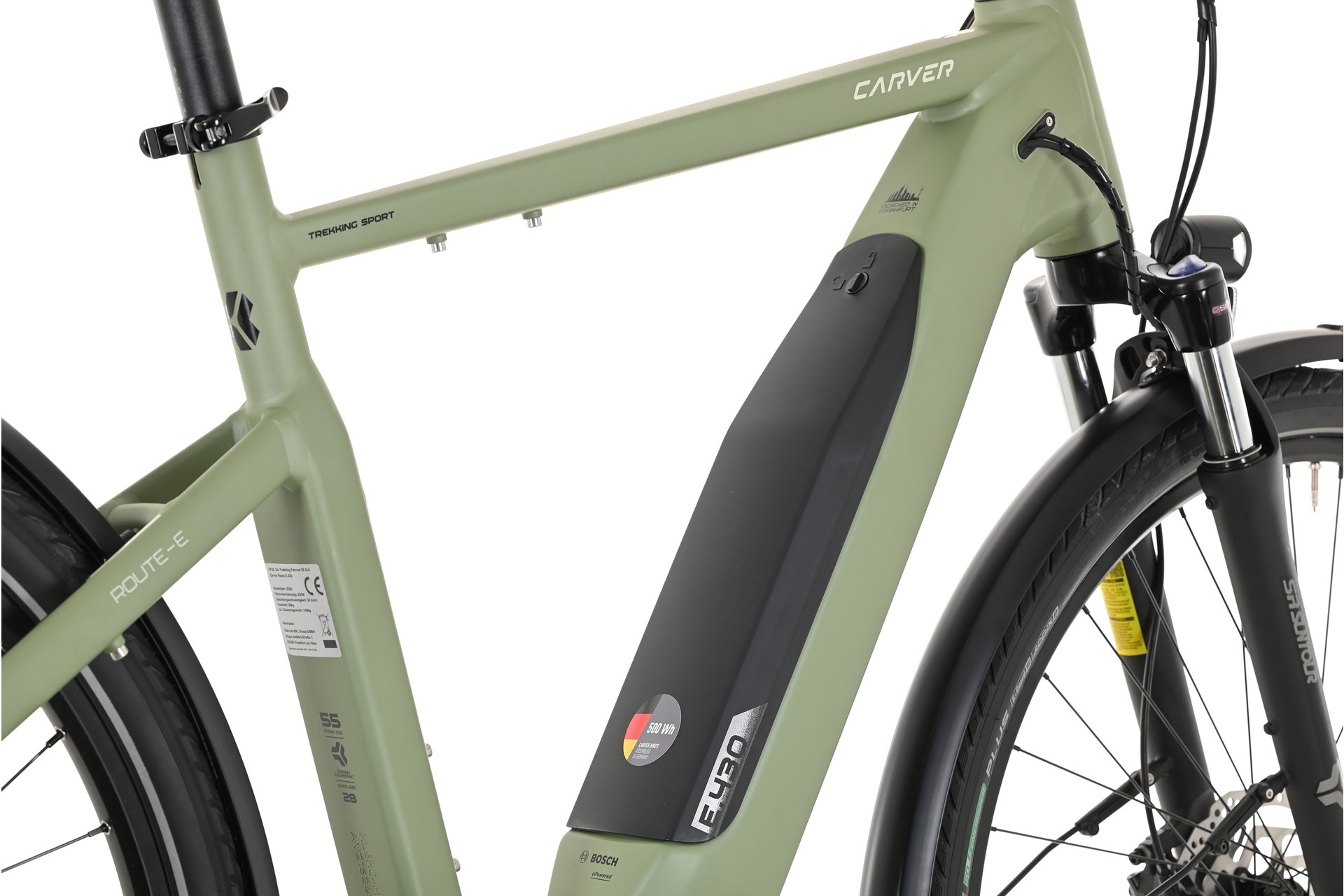 Carver Route E.430 - B-Ware - 500 Wh - 28 Zoll - Diamant