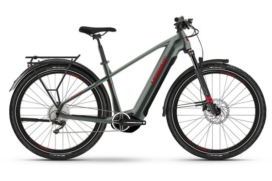 mit Beleuchtung - SUV E-Bike - Haibike Trekking 5 - 720 Wh - 27,5 Zoll - Diamant - 2024