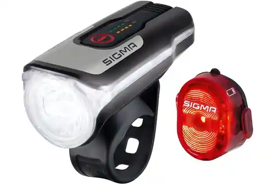 Geschenke für Fahrradfahrer - Sigma Aura 80 & Nugget II Beleuchtungsset
