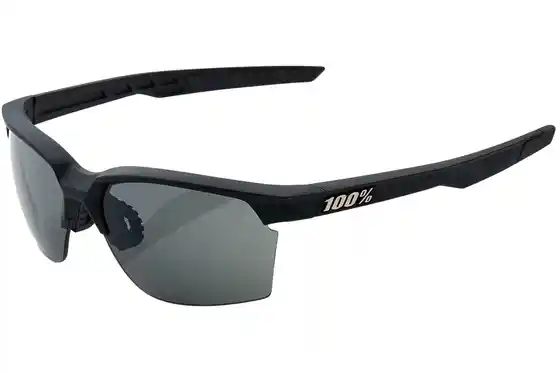 100 Percent - Fahrradbrillen - 100 Percent Sportcoupe soft tact black / Smoke Lens