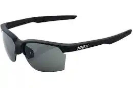 100 Percent Sportcoupe soft tact black / Smoke Lens