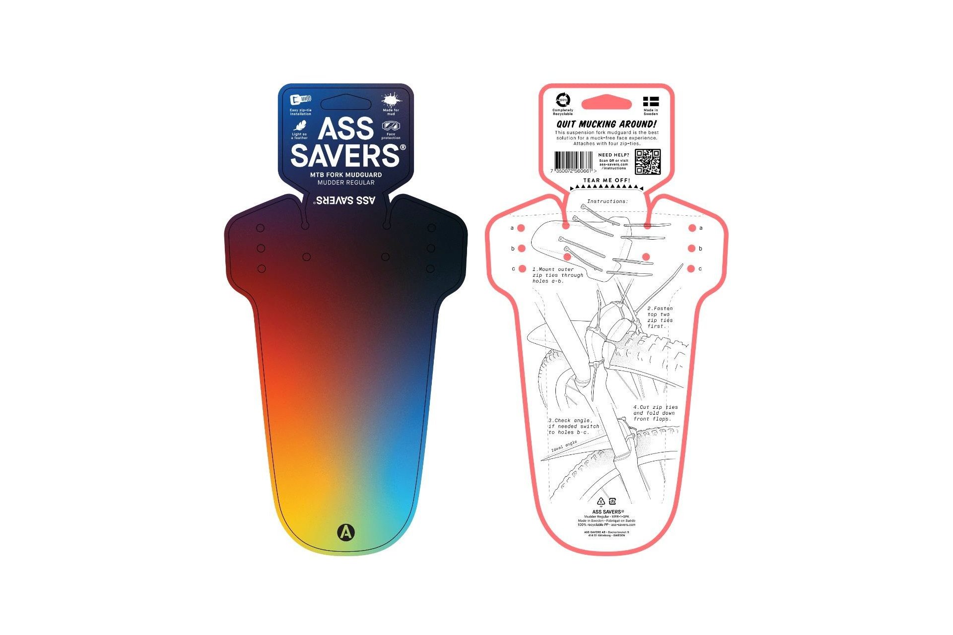 Ass Savers MFR-1 Mudder Spritzschutz VR spektrum