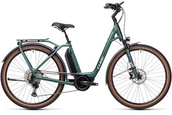 E-Bike Trekking - Cube Town Sport Hybrid EXC 500 - 500 Wh - 2021 - 28 Zoll - Tiefeinsteiger
