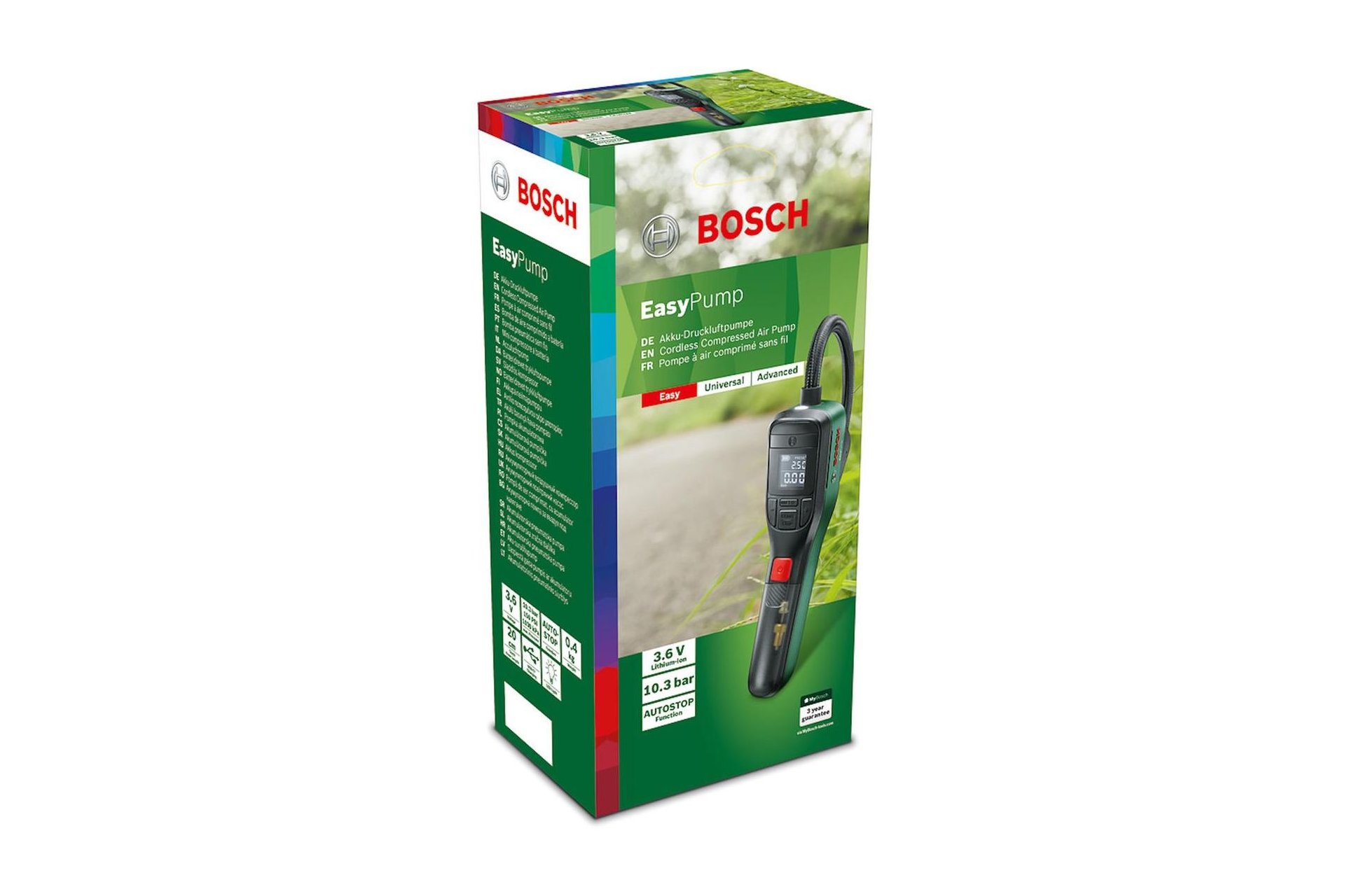 Bosch Home & Garden Akku-Luftpumpe »EasyPump«, handlich und kabellos, mit  Ballnadel bestellen bei OTTO