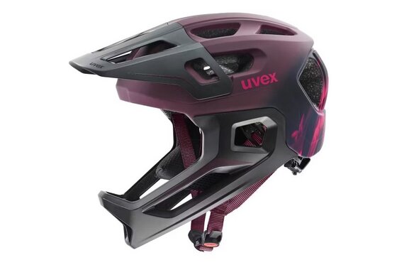 Insektenschutz - Fahrradhelme - Uvex React Junior Fullface