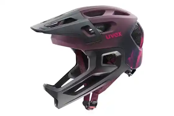 Kinder Fahrradhelme - Uvex React Junior Fullface