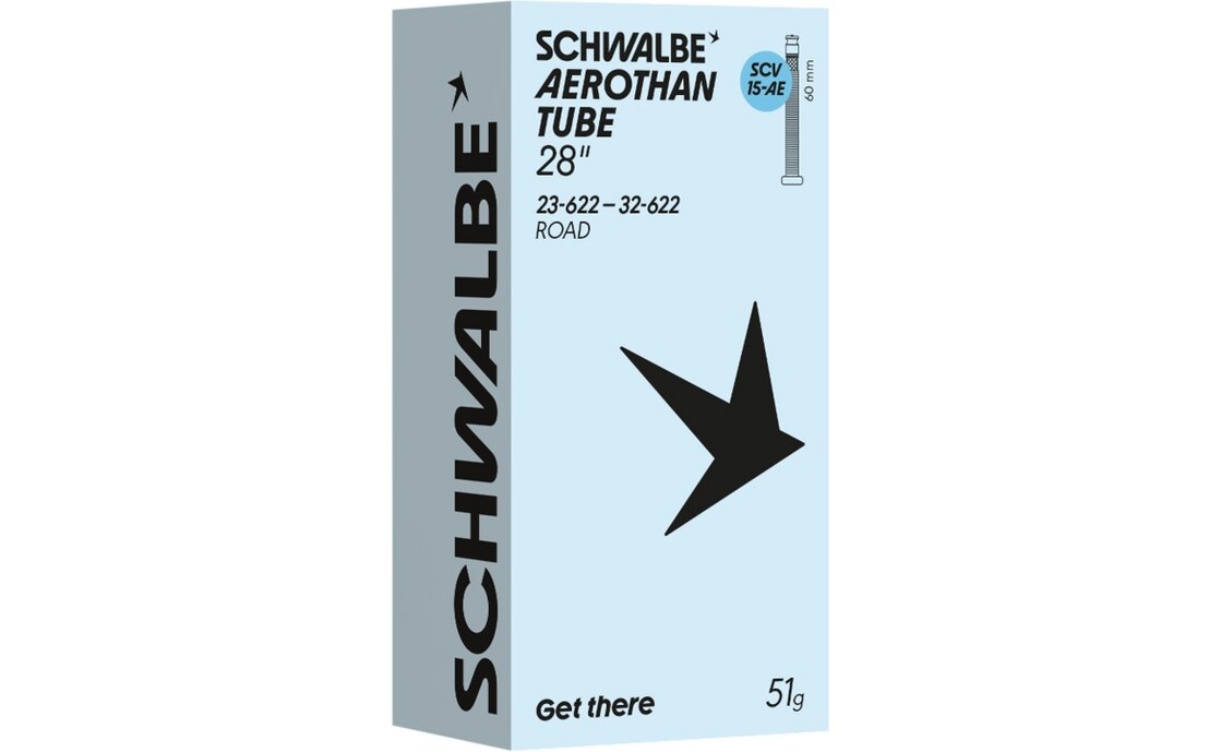 Schwalbe SCV15 AE Aerothan Schlauch 28 Zoll - 60 mm