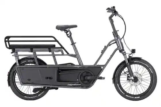 Aluminium - Lastenfahrräder - Kettler Flair L-N + Passenger Kit - 545 Wh - 20 Zoll - Longtail - 2027