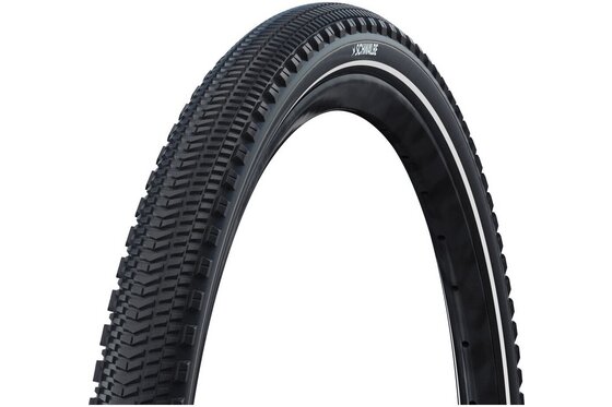 Gravel Bike Reifen - Schwalbe G-One Overland 700x45C Perf. Line ADDIX Green RaceGuard TLR
