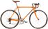 shiny orange/ silver