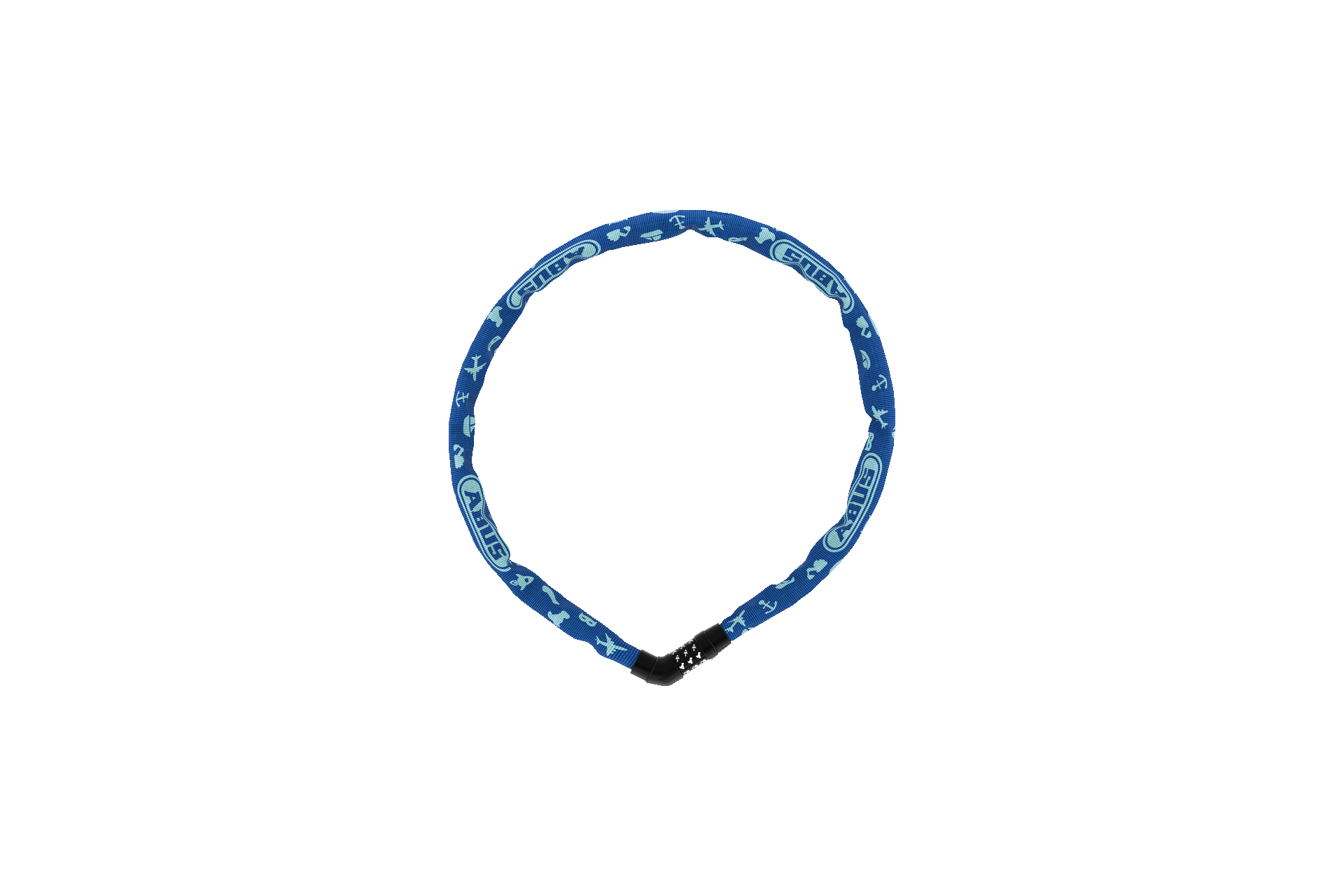 Abus Steel-O-Chain 4804C/75 Symbols Kettenschloss