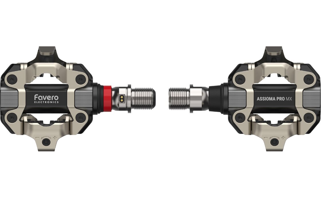 Favero Assioma PRO MX-1 MTB Power Meter Pedale - Einzellsensor