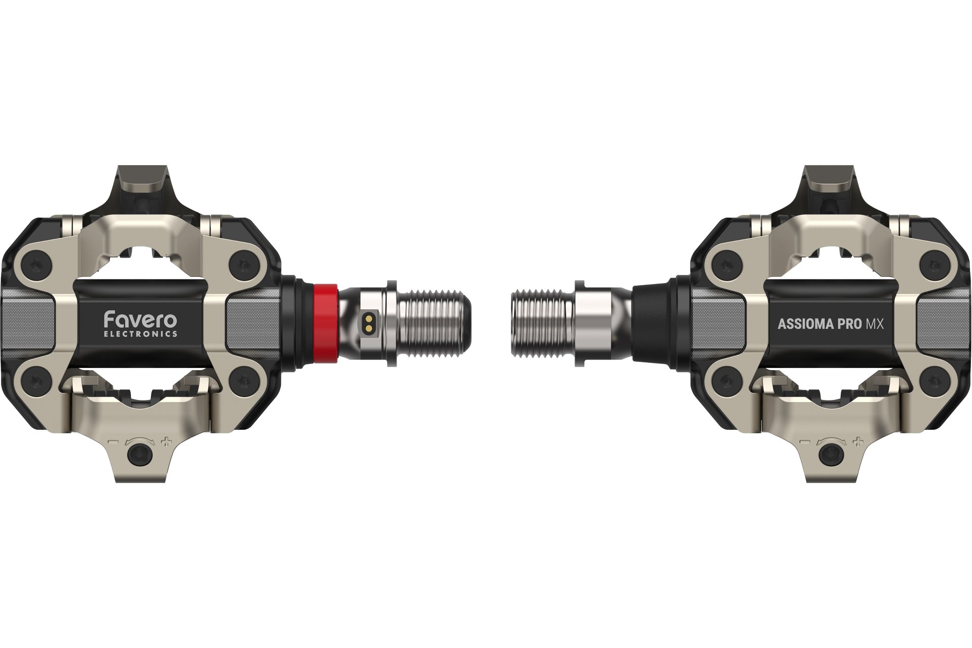 Favero Assioma PRO MX-1 MTB Power Meter Pedale - Einzellsensor