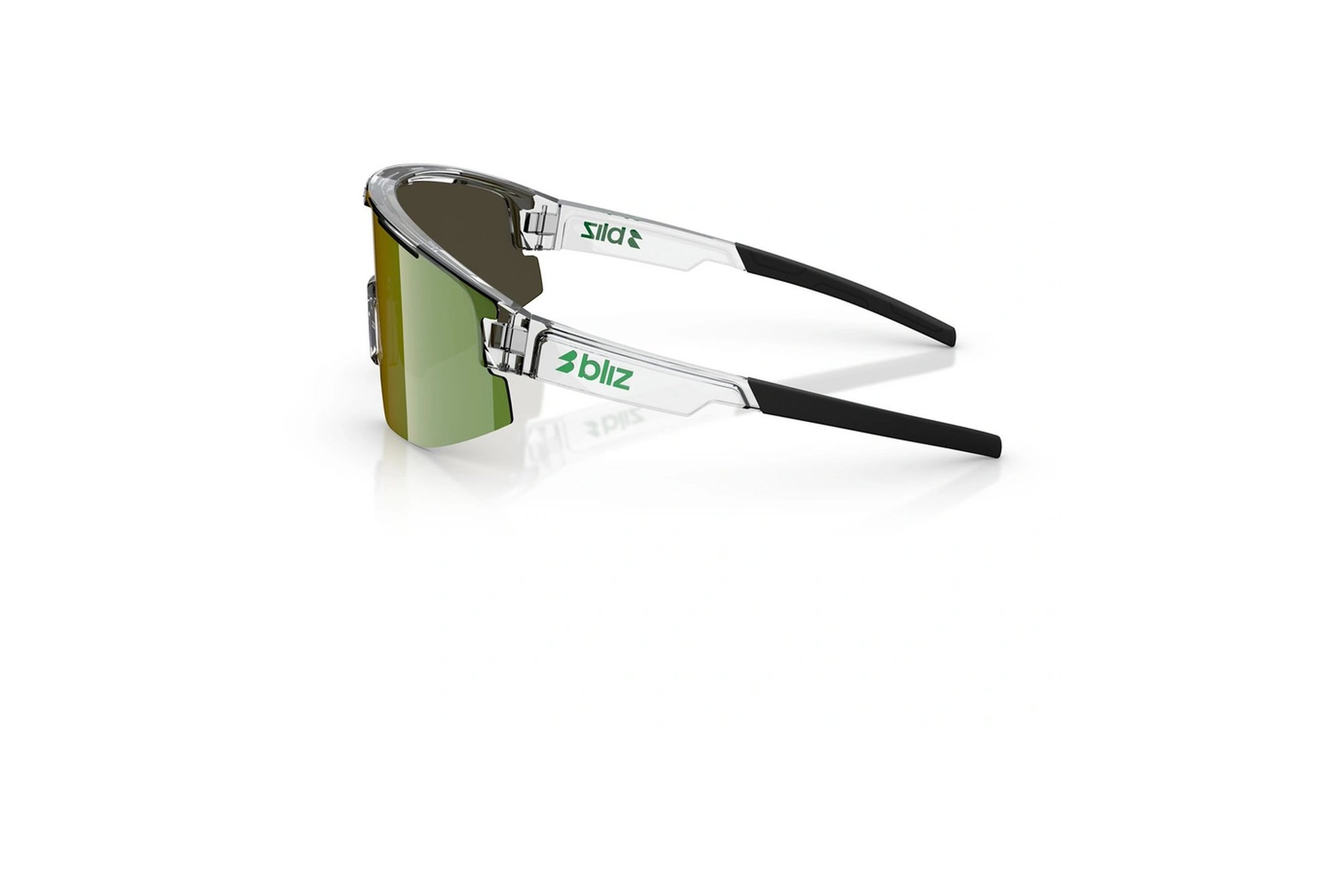 Bliz Matrix Transparent White - Brown w Green Multi