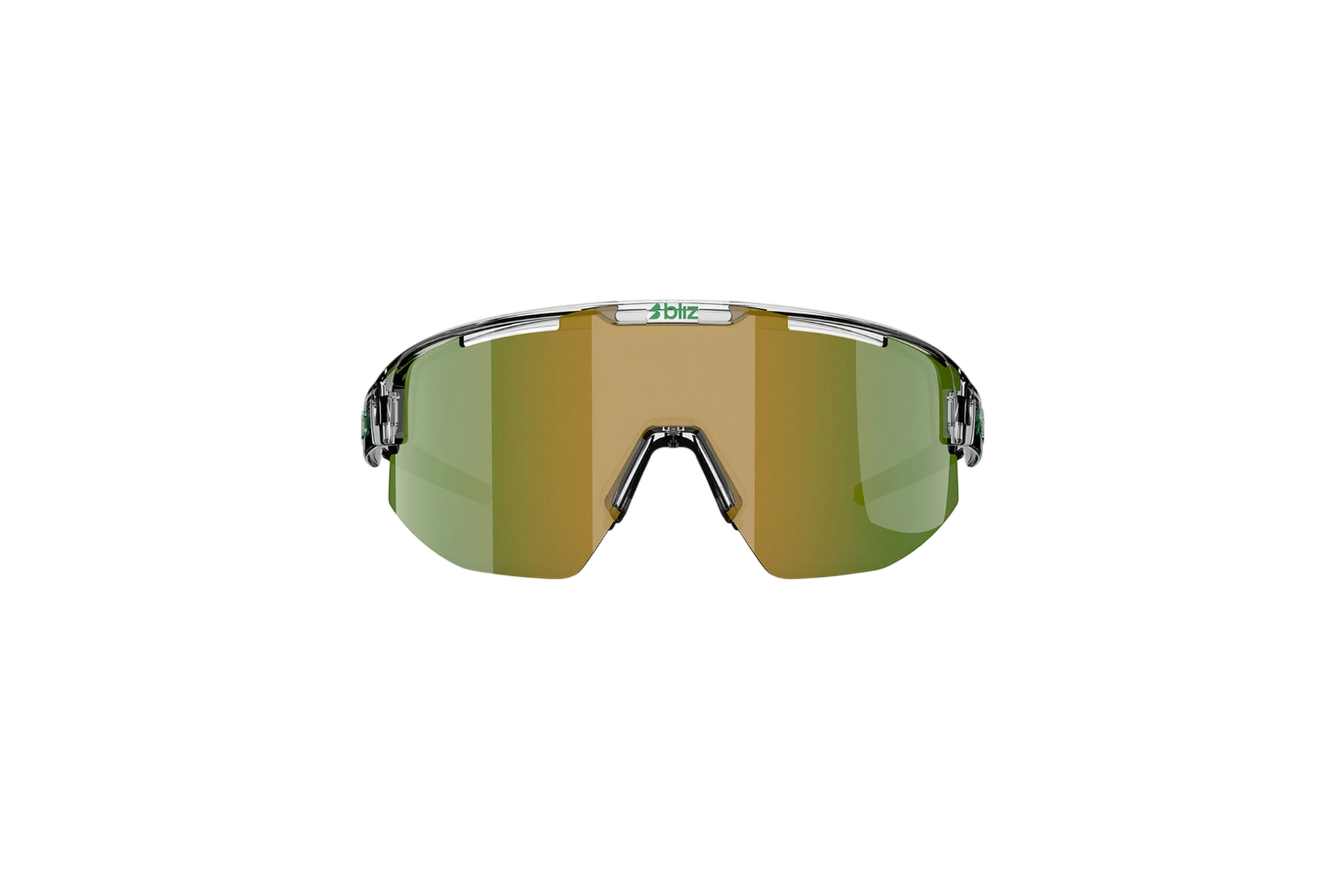 Bliz Matrix Transparent White - Brown w Green Multi