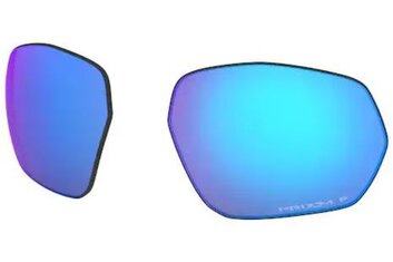 Zubehör Brillen & Goggles - Oakley Plazma Ersatzgläser - Prizm Sapphire Polarized