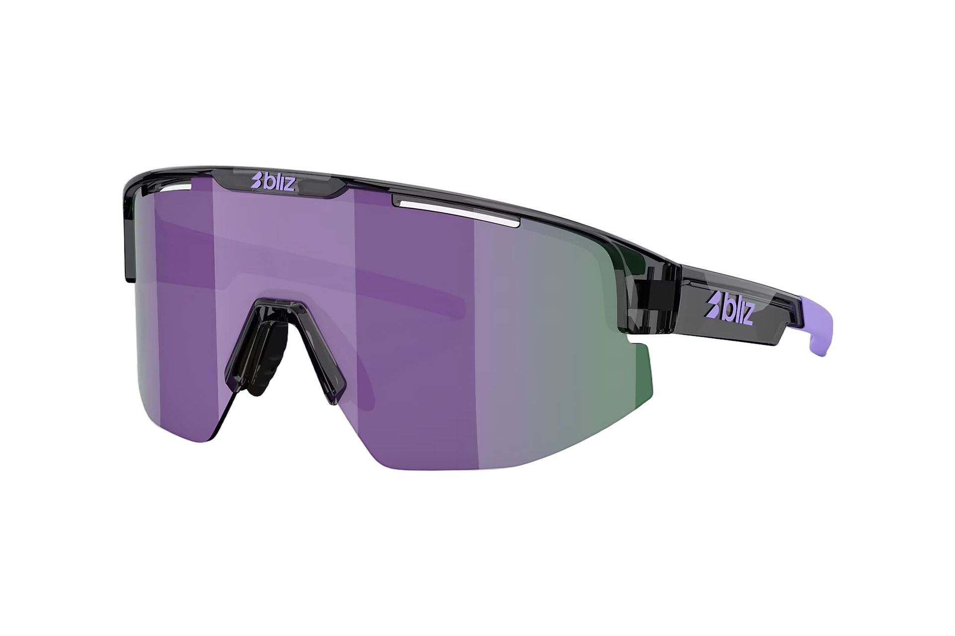 Bliz Matrix Small Crystal Black - Grey w Putple Multi