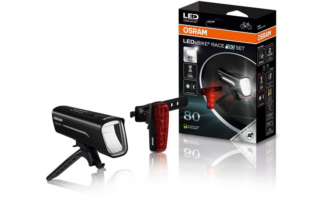 OSRAM LEDsBIKE Race 80 Set