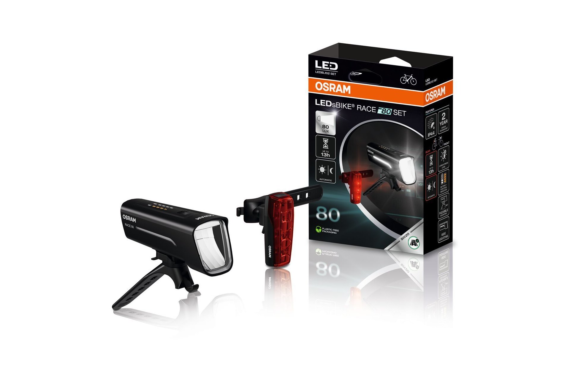 OSRAM LEDsBIKE Race 80 Set