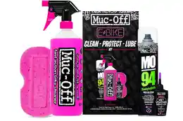 Muc-Off E-Bike Clean, Protect & Lube Kit - Wet Lube Version