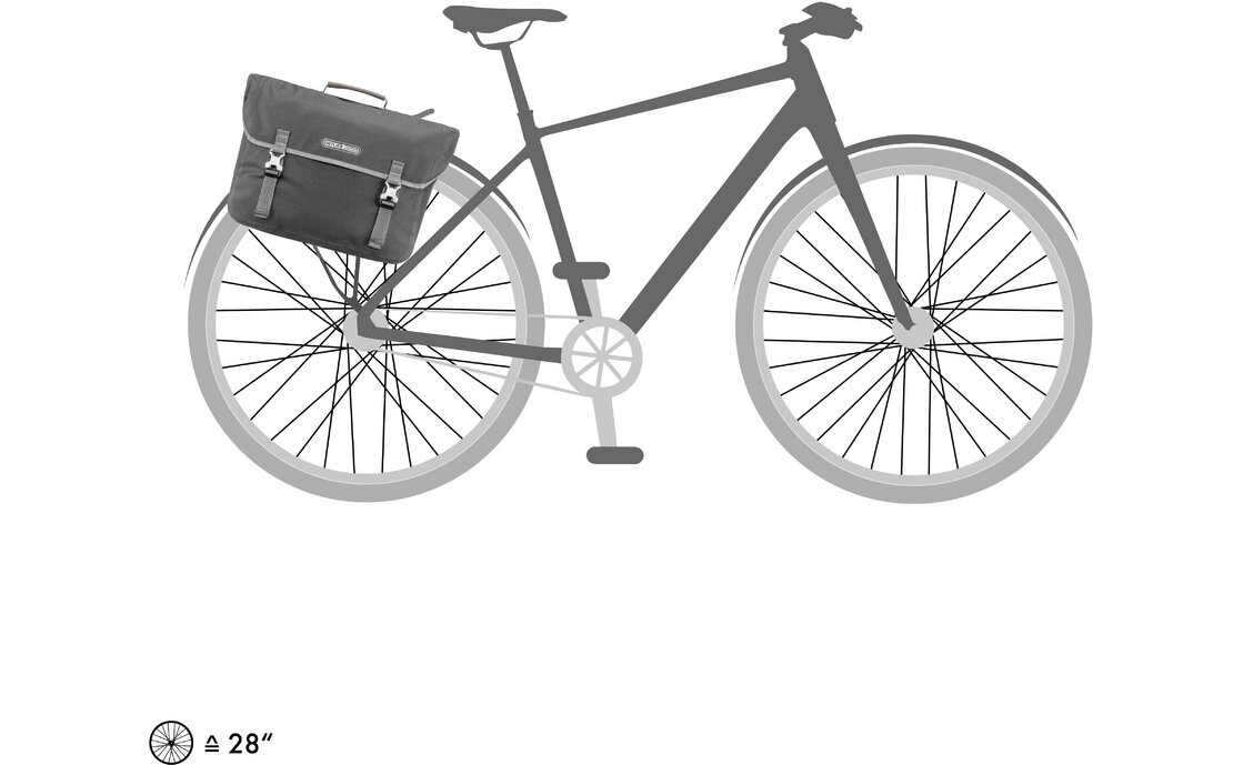 Ortlieb Commuter-Bag Urban QL2.1 - Einzeltasche