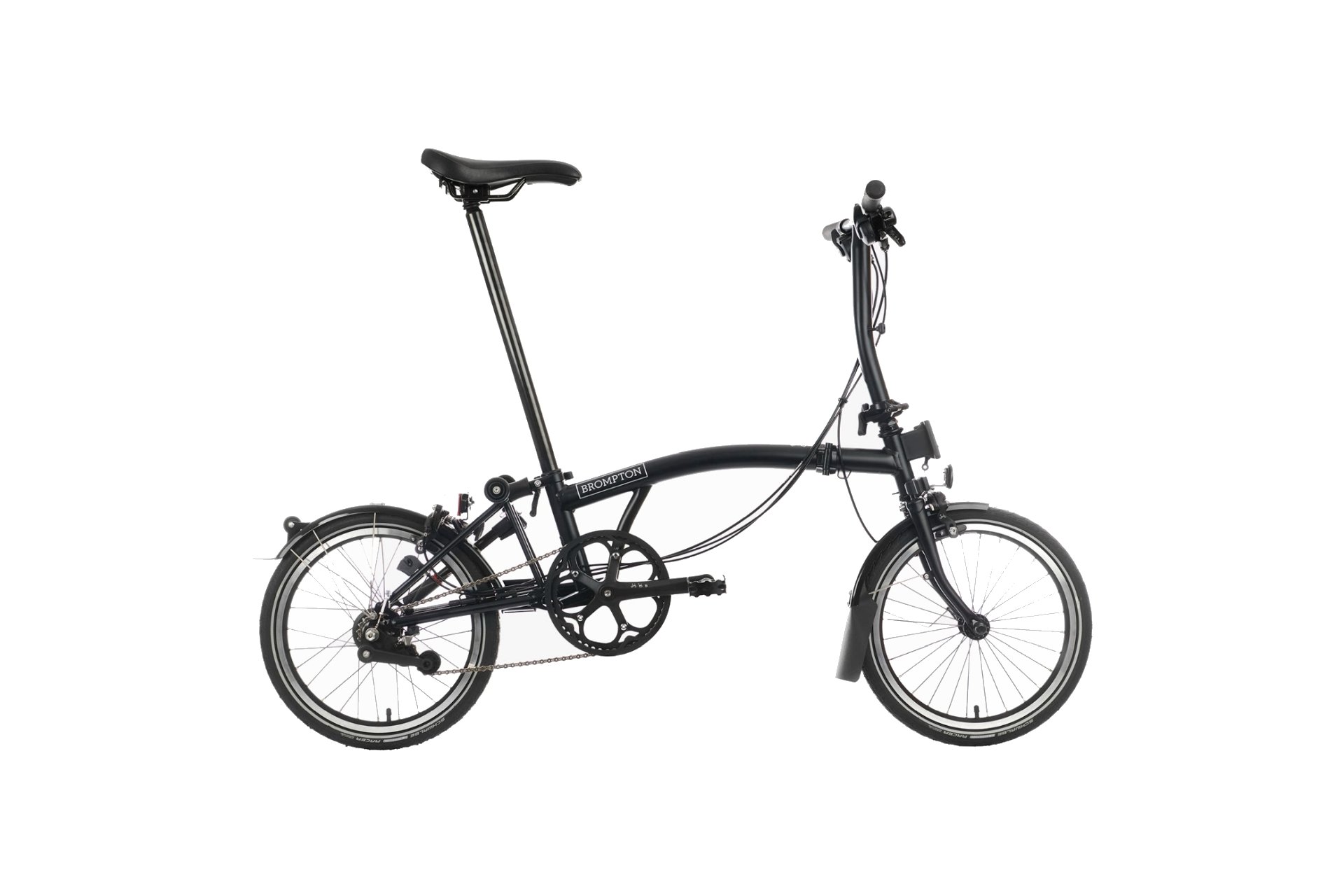 Brompton C Line Explore - Black Edition - 16 Zoll - Faltrahmen - 2024
