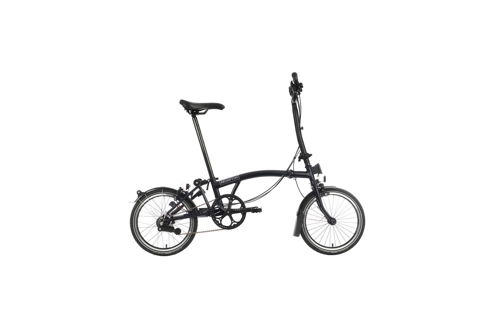 Brompton C Line Explore - Black Edition - 16 Zoll - Faltrahmen - 2024