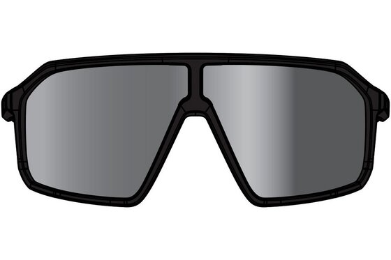 Sportbrillen Sale - Endura Mullet Brille - Schwarz